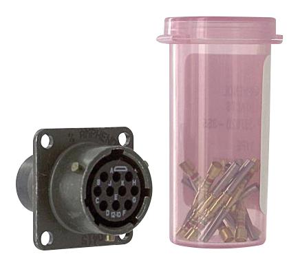 PT02SE18-11SW CIRCULAR CONNECTOR, RCPT, 18-11, FLANGE AMPHENOL INDUSTRIAL
