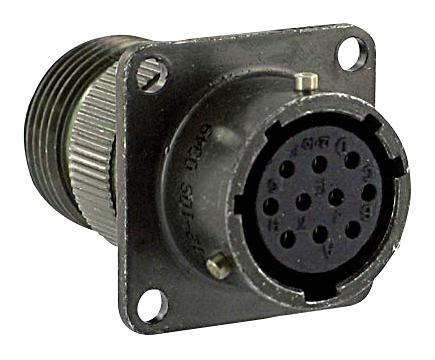 PT00E20-25S-SR CIRCULAR CONNECTOR, RCPT, 20-25, FLANGE AMPHENOL INDUSTRIAL