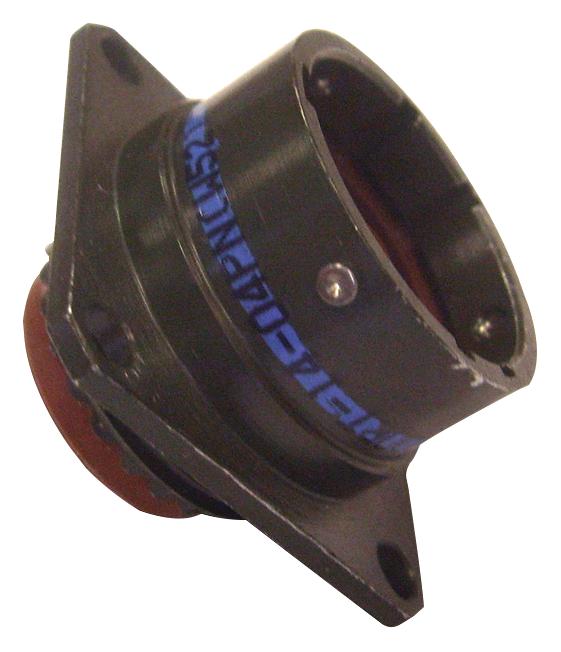 MS27497T24F19P CIRCULAR CONNECTOR, RCPT, 24-19, FLANGE AMPHENOL INDUSTRIAL
