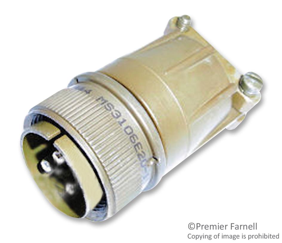 MS3106E20-19P CIRCULAR CONNECTOR, PLUG, 20-19, CABLE ITT CANNON