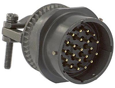 MS3111J16-23P CIRCULAR CONNECTOR, RCPT, 16-23, CABLE AMPHENOL INDUSTRIAL