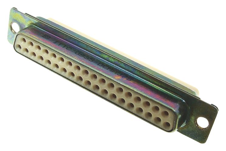 DC37SA191 D-SUB CONNECTOR, RECEPTACLE, 37POS ITT CANNON