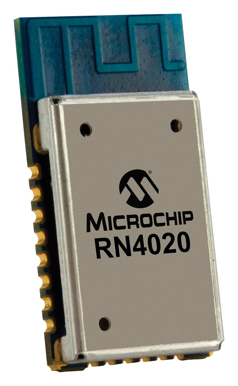 RN4020-V/RMBEC133 BLE MODULE, V4.1, 1MBPS, 1.8-3.6V MICROCHIP