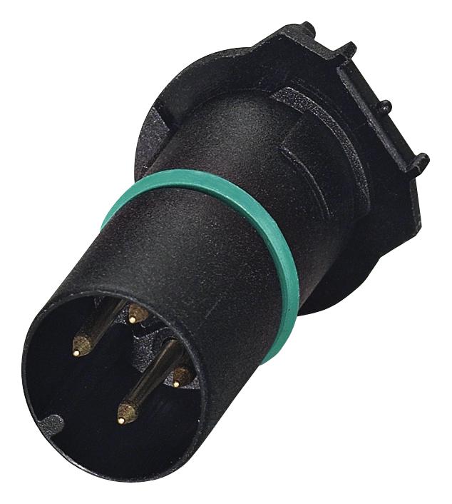 SACC-CI-M12MS-4CON-L180 THR SENSOR CONNECTOR, M12, PLUG, 4POS, PCB PHOENIX CONTACT