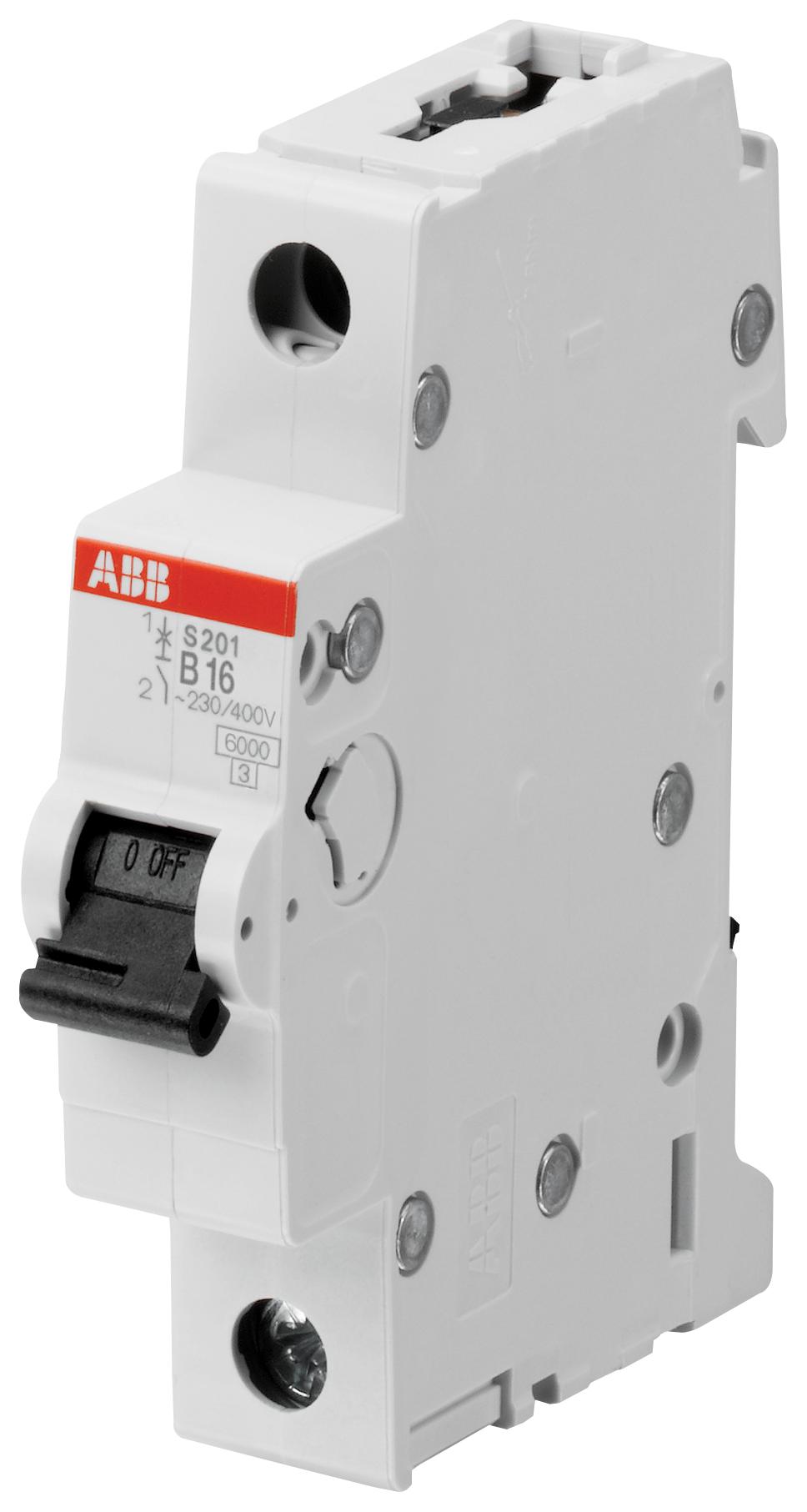 S201M-D10 CIRCUIT BREAKER, THERMAL MAG, 1 POLE ABB