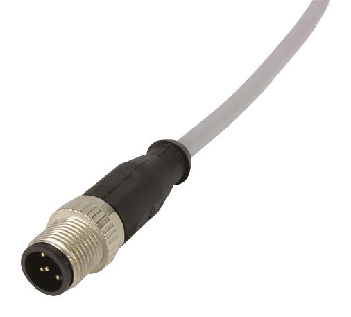 21 34 848 5585 010 SENSOR CORD, 5P, M12 PLUG-RCPT, 1M HARTING