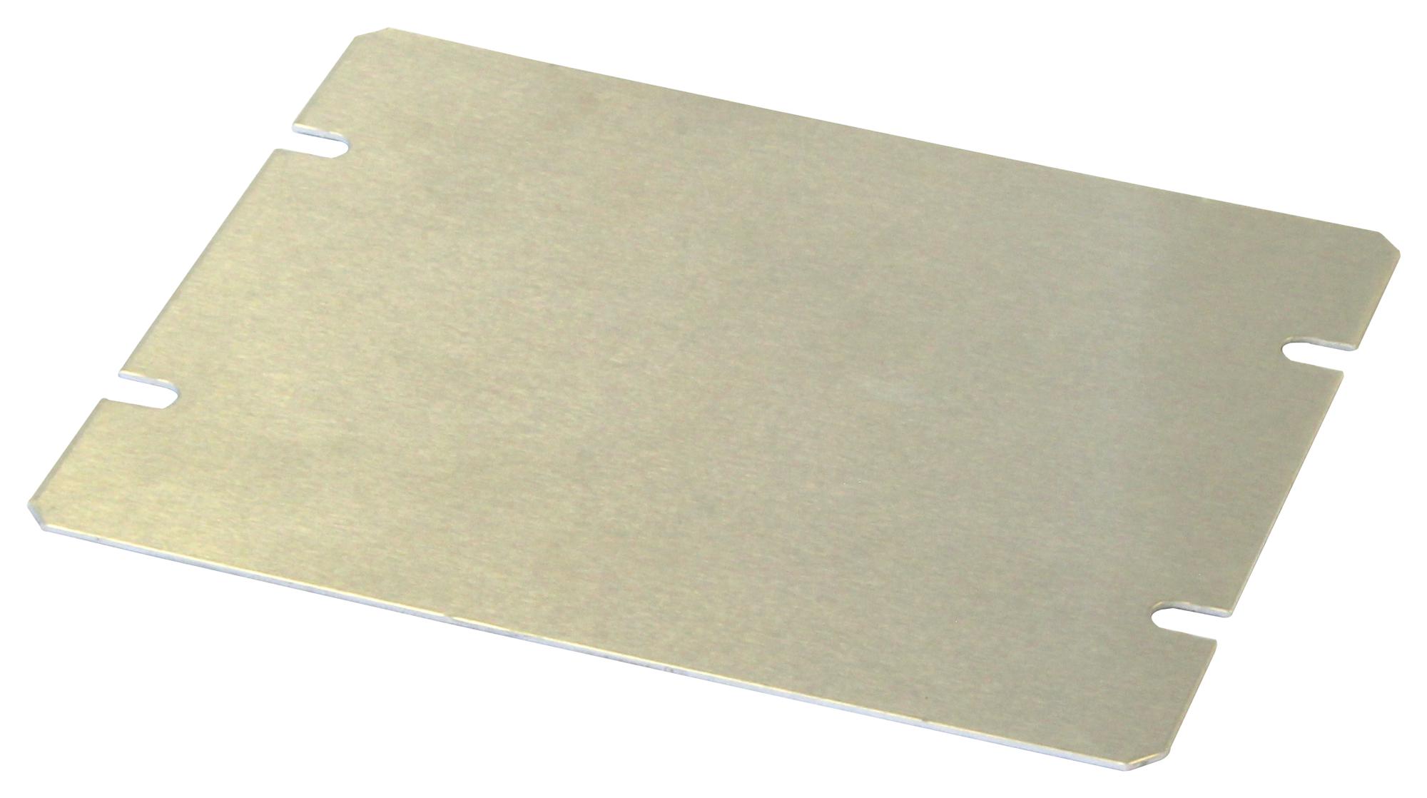 1434-54 BOTTOM PLATE, 5"X4", ALUMINIUM HAMMOND