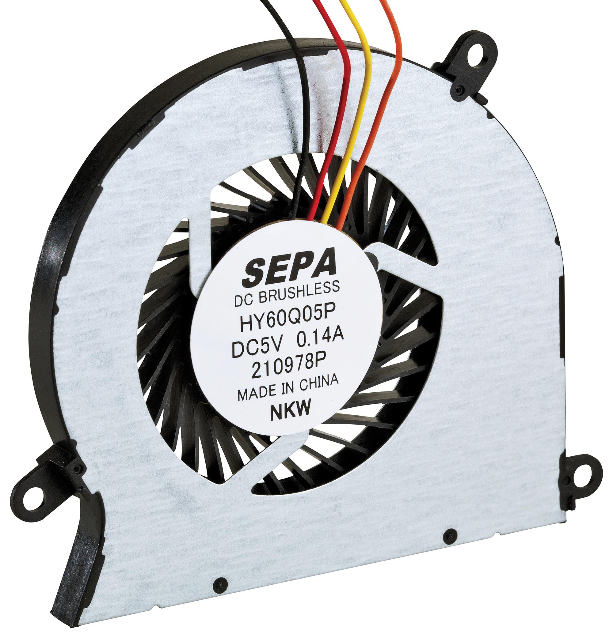 HY_60Q05AP RADIAL FAN, 60MM, 5VDC, 78L/MIN, 28DBA SEPA