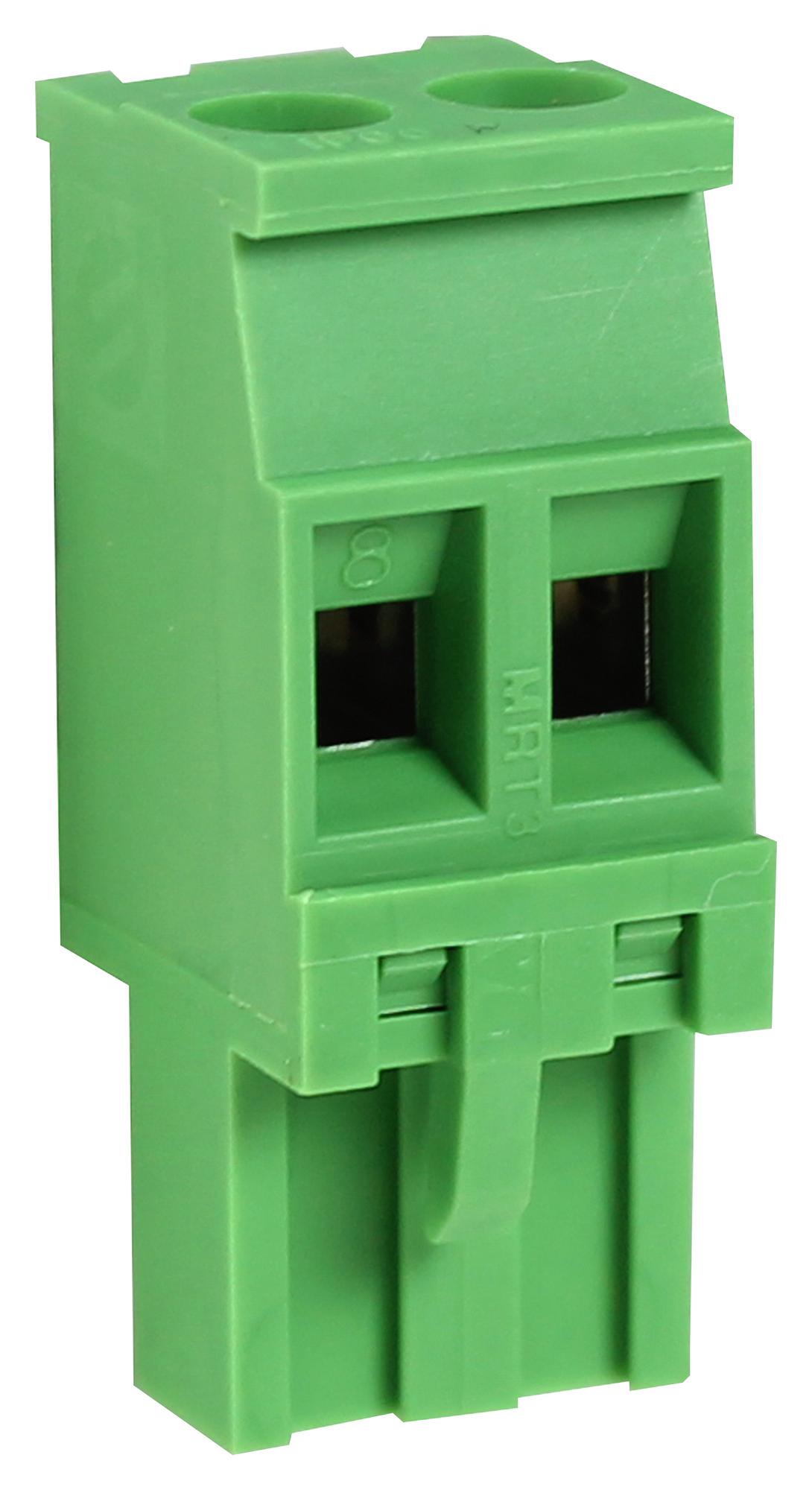 CTB922VG/2R TERMINAL BLOCK, PLUGGABLE, 2POS, 12AWG CAMDENBOSS