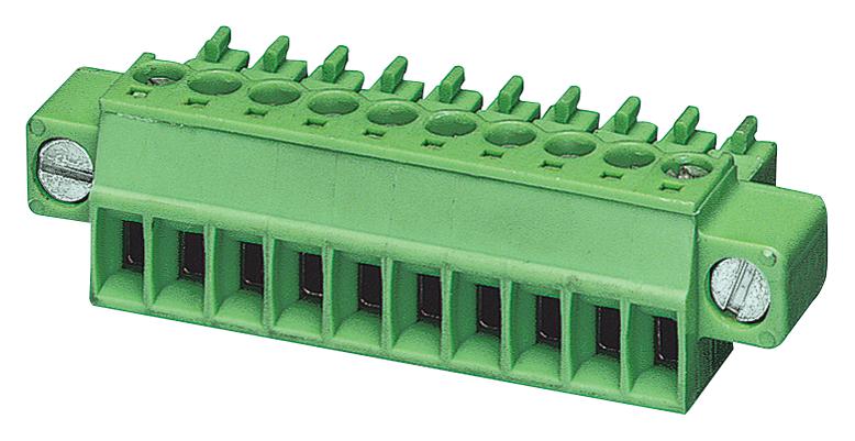 MC 1,5/ 9-STF-3,81 TERMINAL BLOCK, PLUGGABLE, 9POS, 16AWG PHOENIX CONTACT