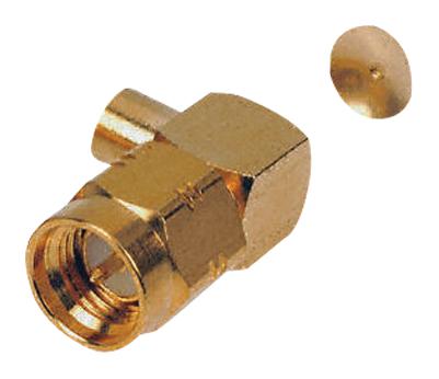 R124153003W RF COAX, SMA, RIGHT ANGLE PLUG, CABLE RADIALL