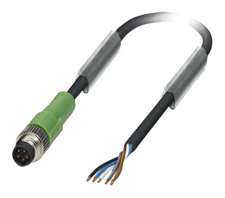 SAC-5P-M 8MSB/10,0-115 SENSOR CORD, 5P, M8 PLUG-FREE END, 10M PHOENIX CONTACT