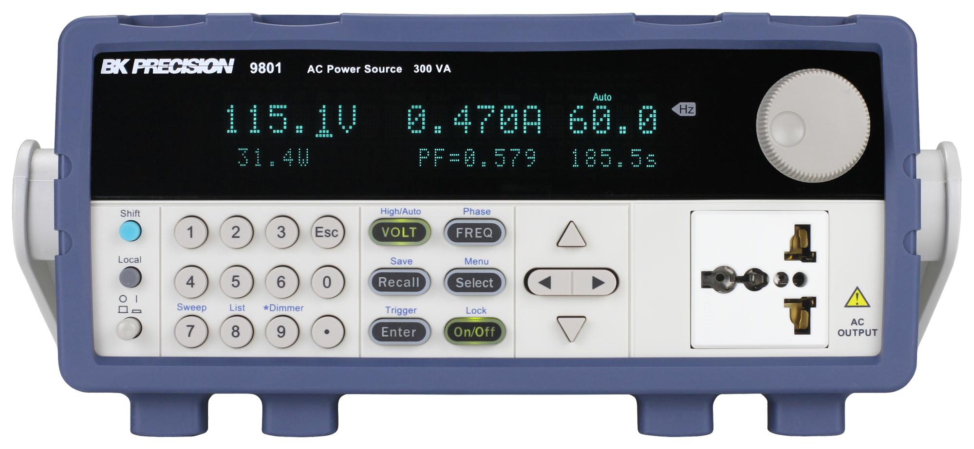 BK9801 POWER SUPPLY, 1-CH, 300V, 1.5A, PROG B&K PRECISION