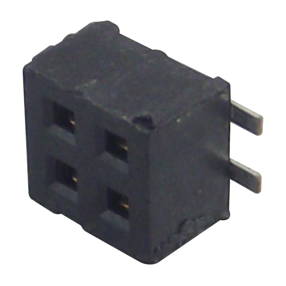 CLP-102-02-F-D CONNECTOR, RCPT, 4POS, 2ROW, 1.27MM SAMTEC