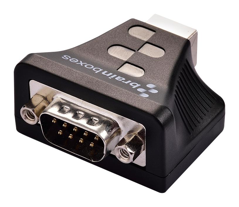 US-159 ADAPTER, USB TO RS232, 460KBAUD BRAINBOXES