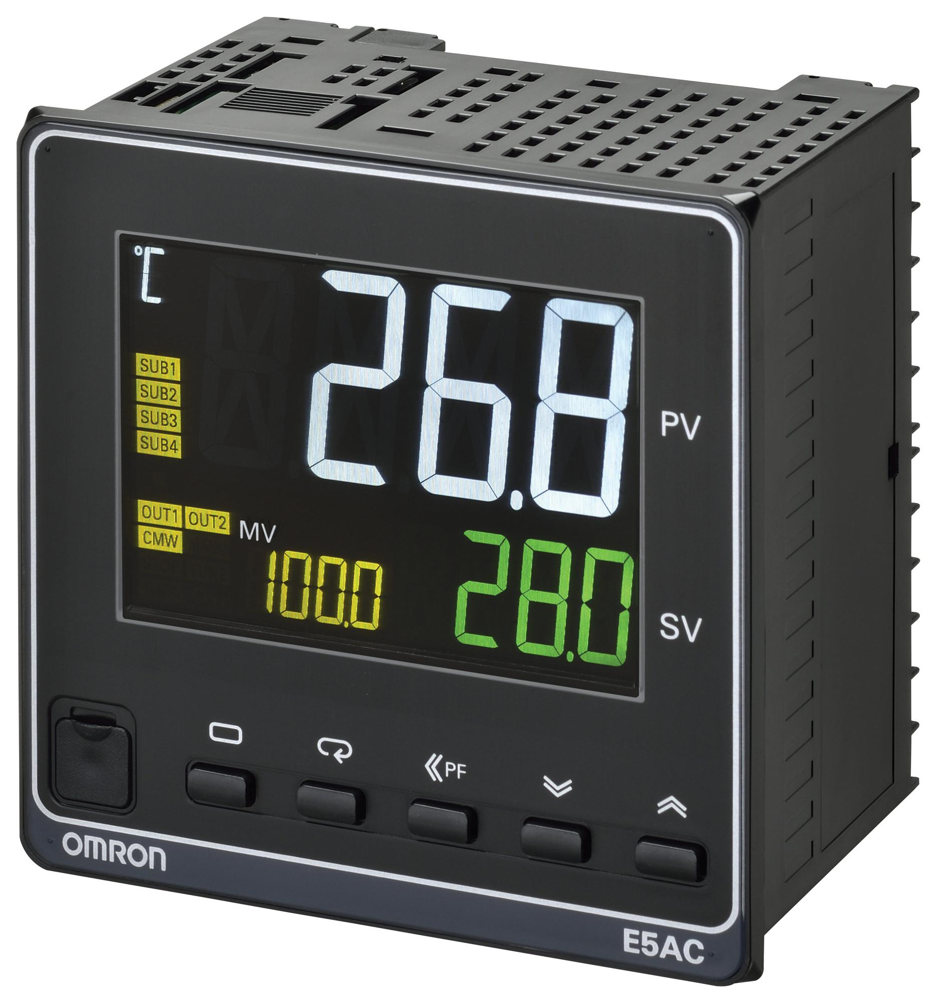 E5AC-QX4A5M-010 TEMP CONTROLLER, DIGITAL, VOLT O/P OMRON