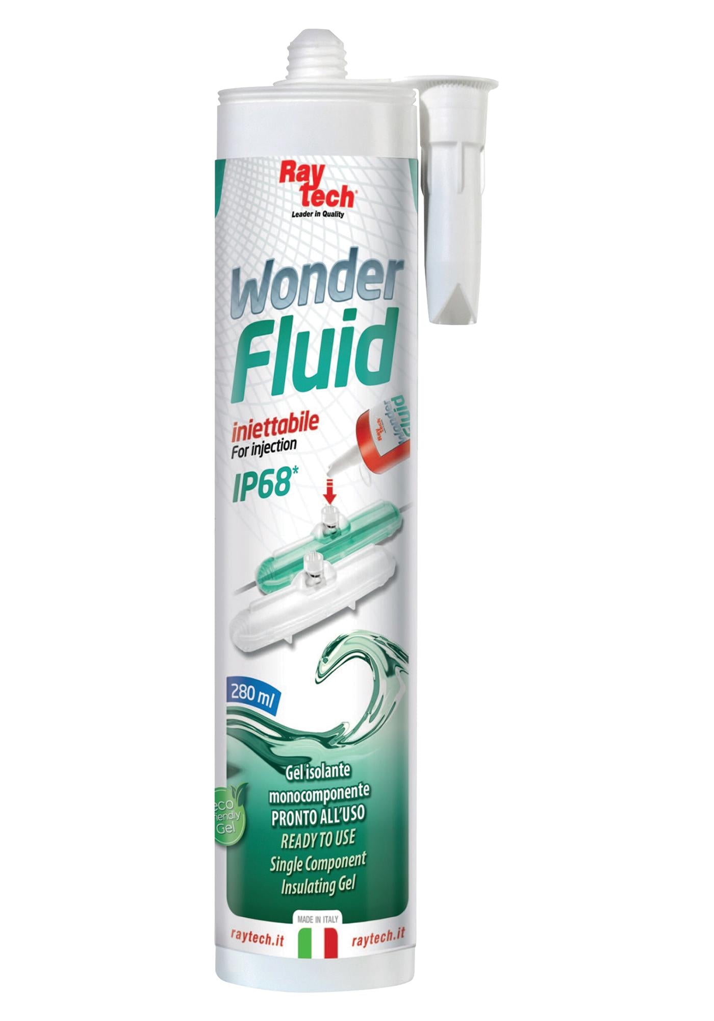 WONDER FLUID INSULATING/SEALING GEL, CARTRIDGE, 280ML RAYTECH