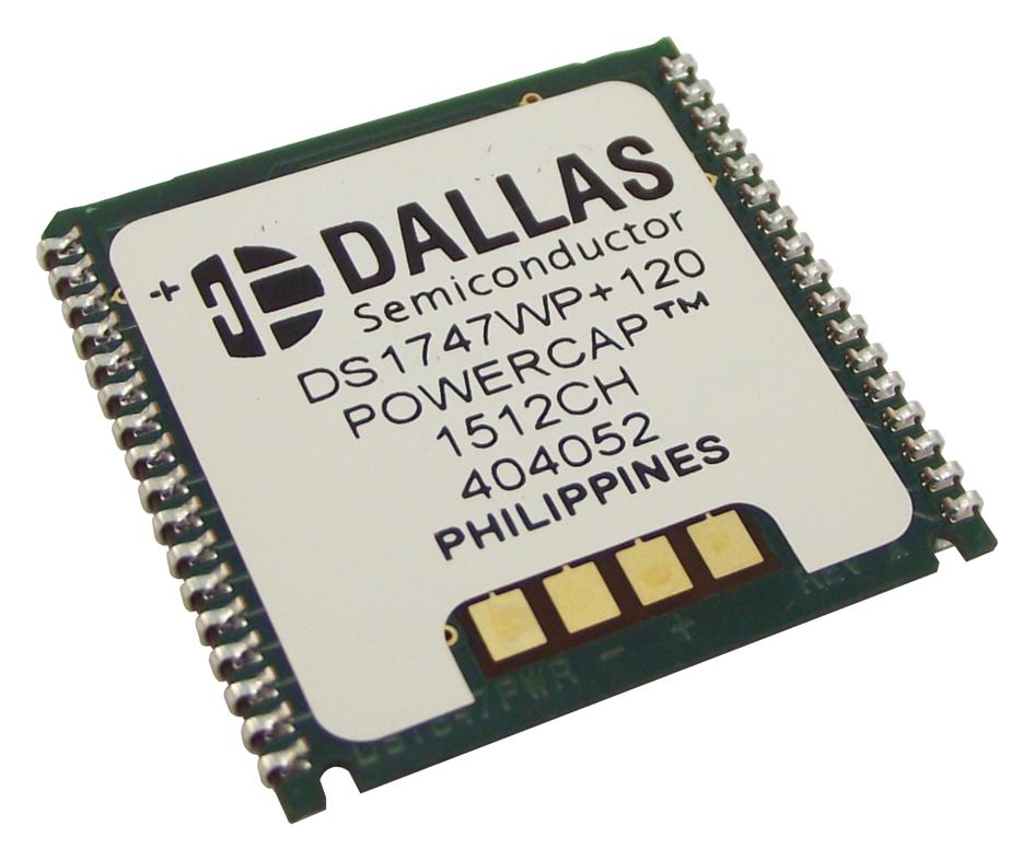 DS1747WP-120+ RTC W/ NV SRAM, 512KB, PWRCP-34 MAXIM INTEGRATED / ANALOG DEVICES