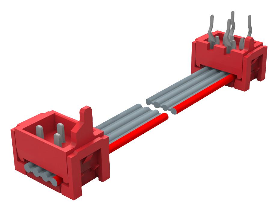 2205073-1 RIBBON CABLE, MOW PLUG-PB, 14POS, 70MM TE CONNECTIVITY
