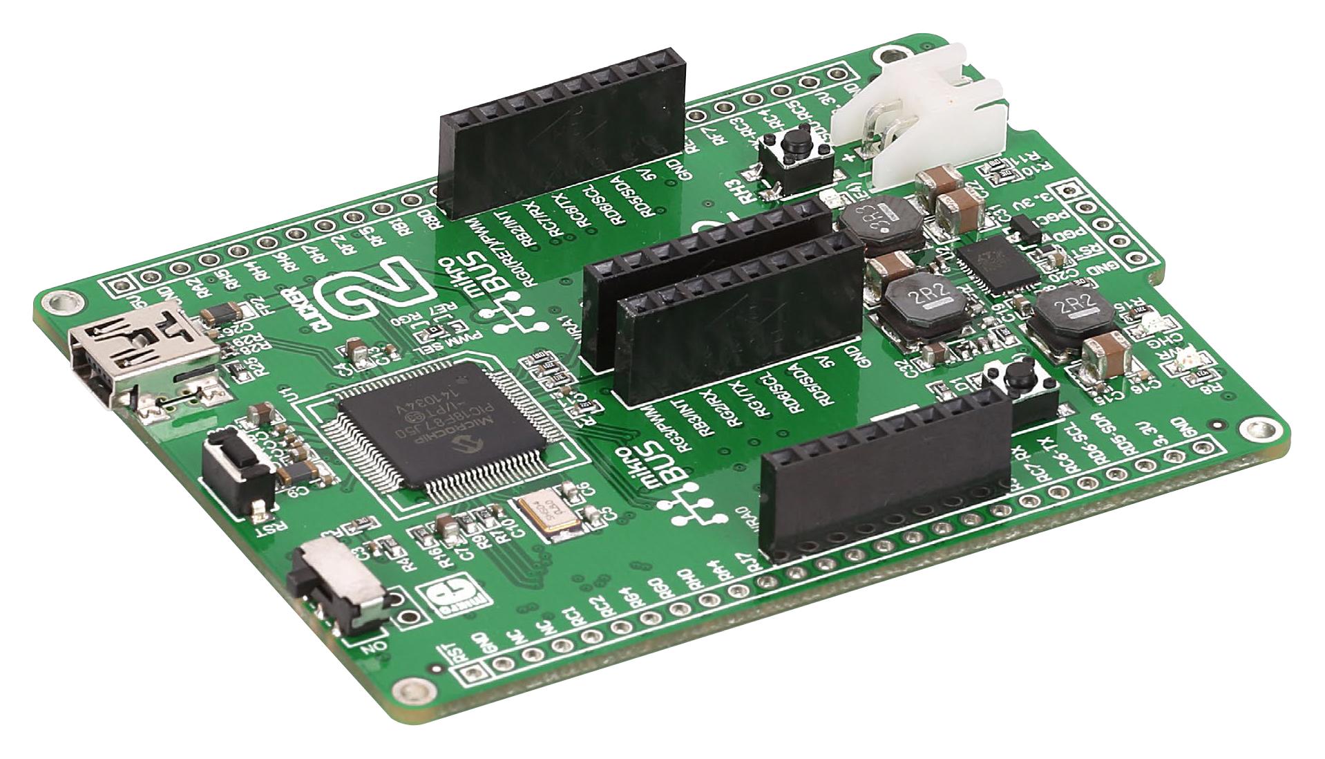 MIKROE-1684 DEV BOARD, FLASH MCU MIKROELEKTRONIKA