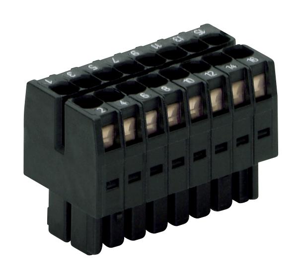 713-1103 TERMINAL BLOCK, PLUGGABLE, 6POS, 16AWG WAGO