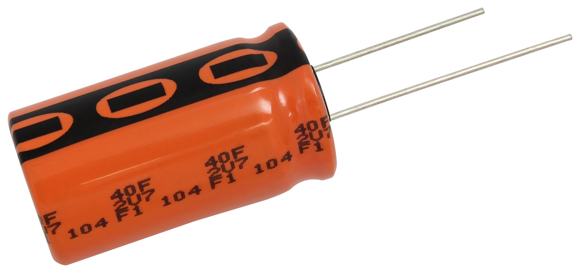 MAL223551001E3 SUPERCAPACITOR, AEC-Q200, 40F, 3V, RAD VISHAY