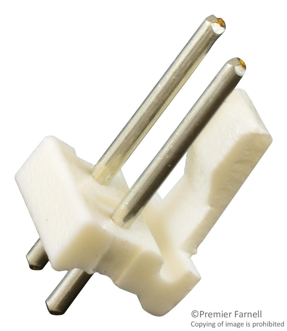 640388-2 CONNECTOR, HEADER, 2POS, 1ROW, 3.96MM AMP - TE CONNECTIVITY