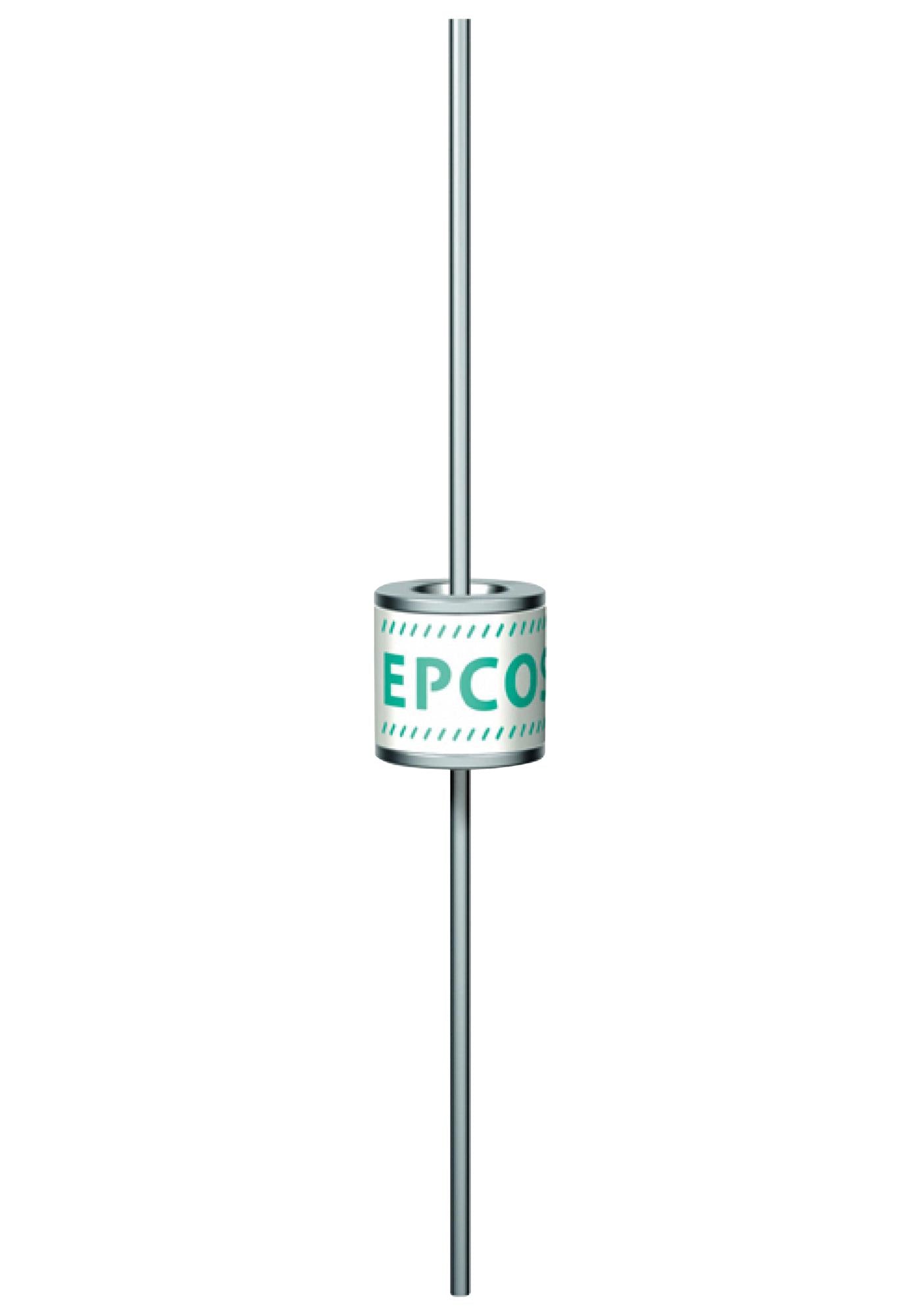 B88069X2990T502 GDT, 600V, 25KA, AXIAL LEADED EPCOS
