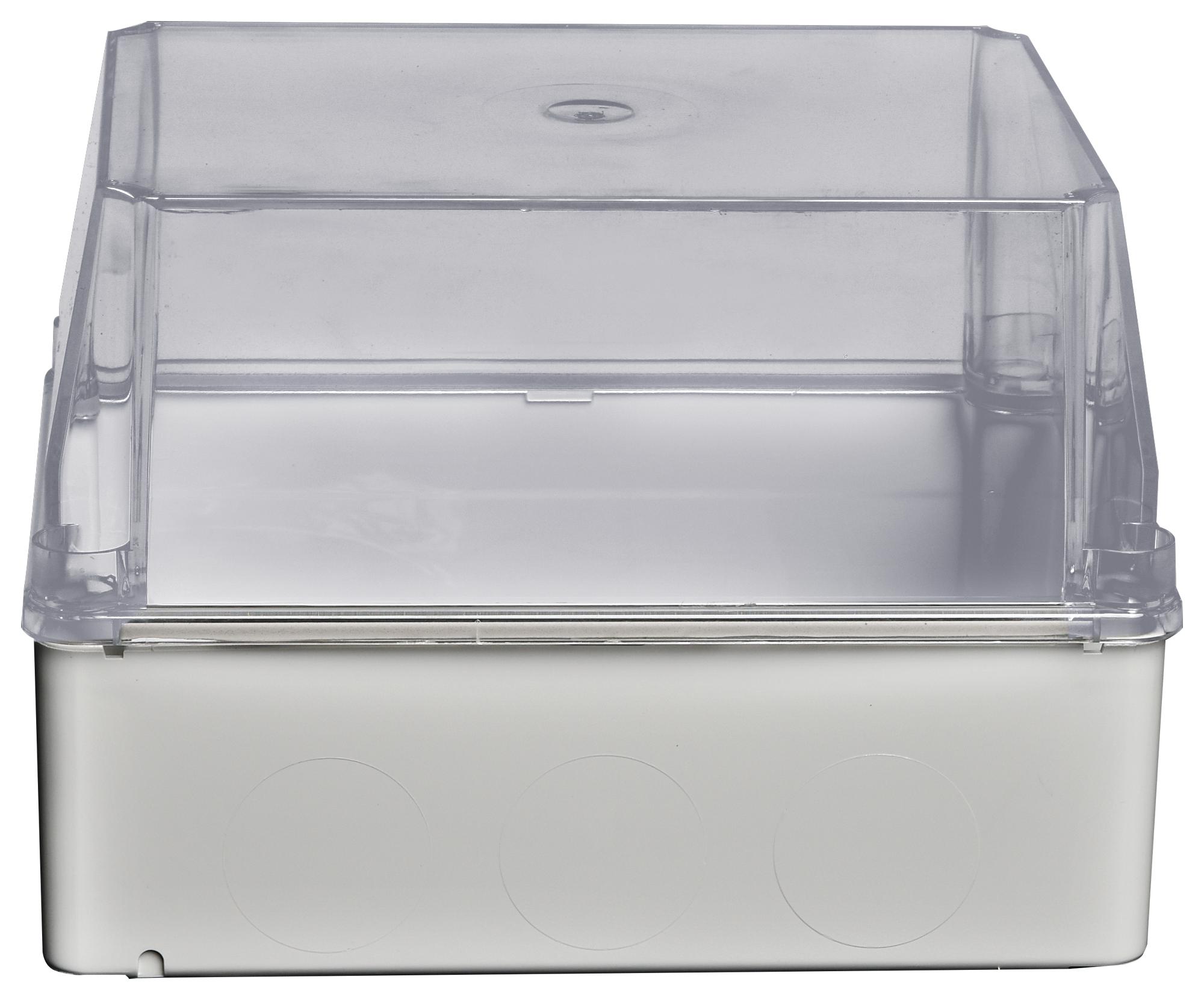 1SL0882A00 JUNCTION BOX, IP65, PLASTIC, GREY/CLEAR ABB