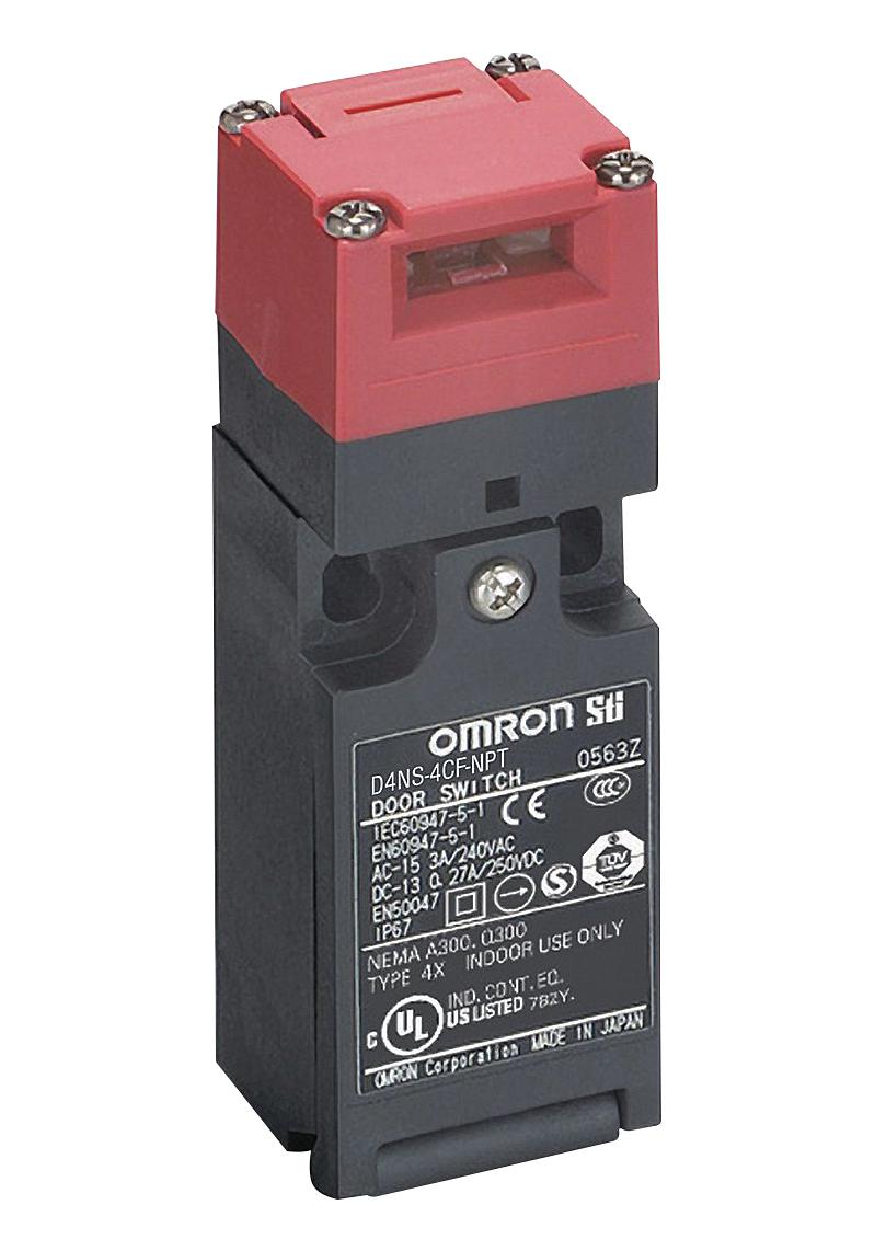 D4NS4AF SAFETY INTERLOCK SWITCH, 1NC/1NO, 240V OMRON