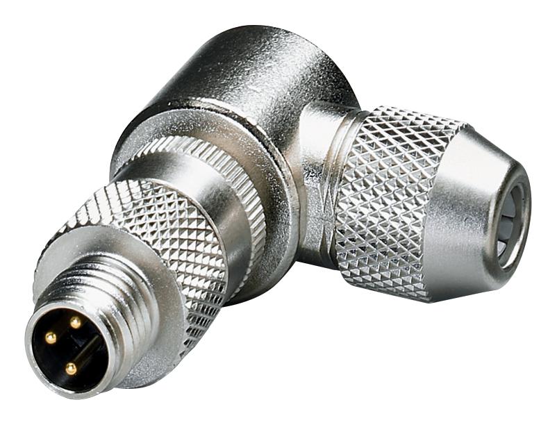 1436453 SENSOR CONNECTOR, M8, PLUG, 3POS PHOENIX CONTACT