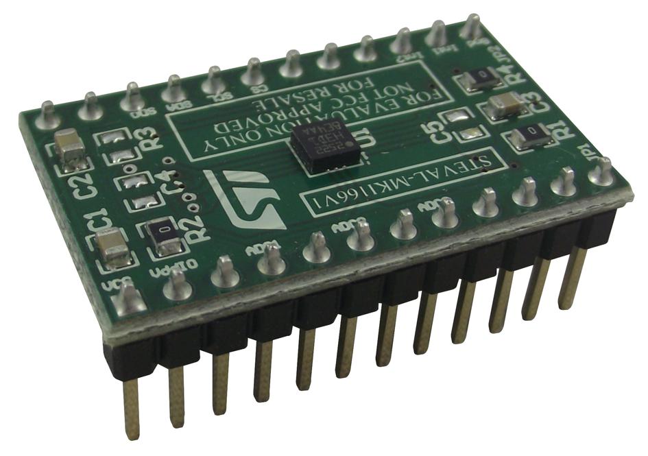STEVAL-MKI166V1 ADAPTER BOARD, ACCELEROMETER STMICROELECTRONICS