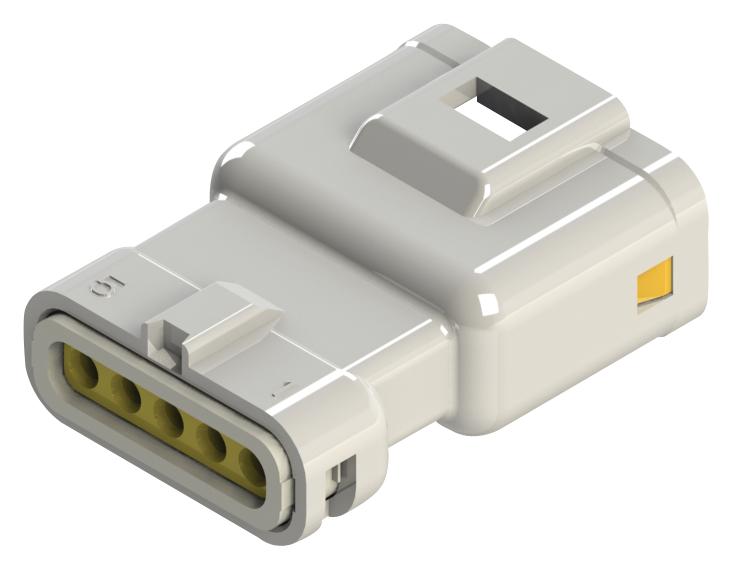 560-005-000-110 PLUG HOUSING, 5POS, PBT, WHITE EDAC