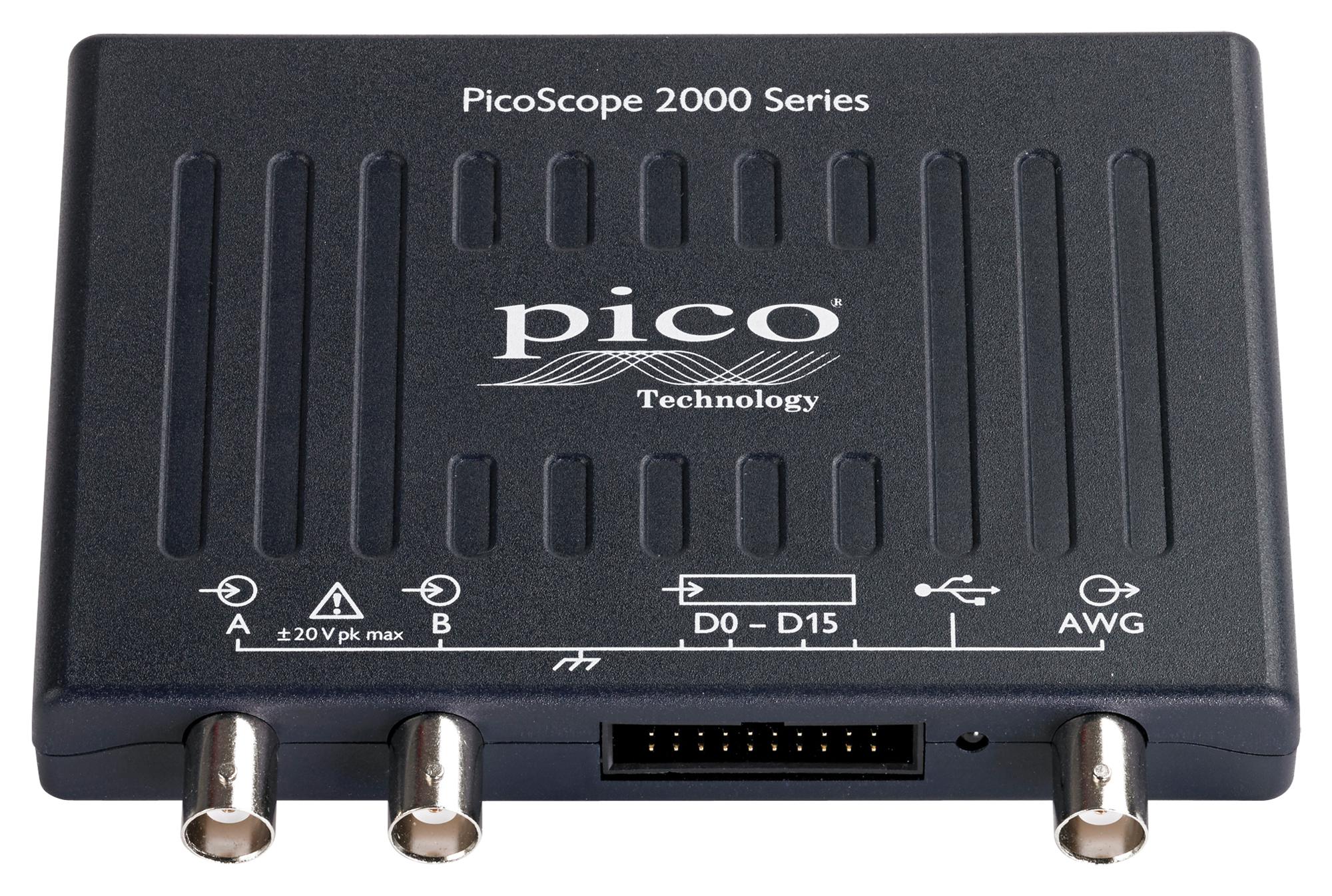 PICOSCOPE 2207B MSO OSCILLOSCOPE, 2 / 16-CH, 70MHZ, 1GSPS PICO TECHNOLOGY