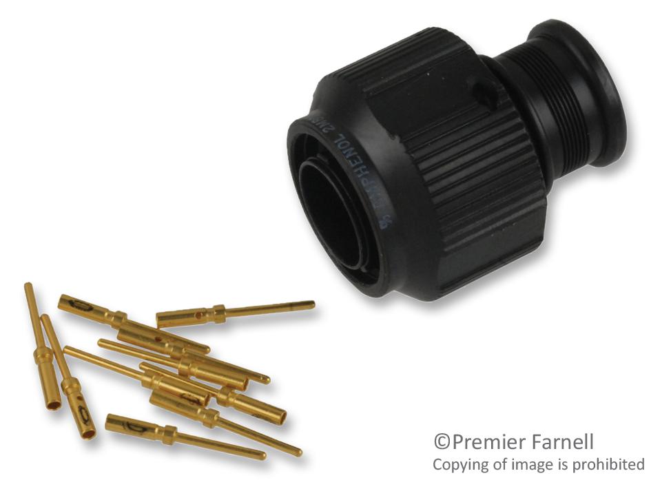 2M801-007-16ZNU6-4SA CIRCULAR CONN, PLUG, 6-4, CABLE AMPHENOL AEROSPACE