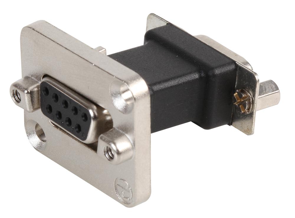 NADB9FF D-SUB ADAPTER, 9POS, RECEPTACLE NEUTRIK
