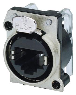 NE8FBH-C5-LED CONNECTOR, RJ45, JACK, 8P8C, CAT5E NEUTRIK