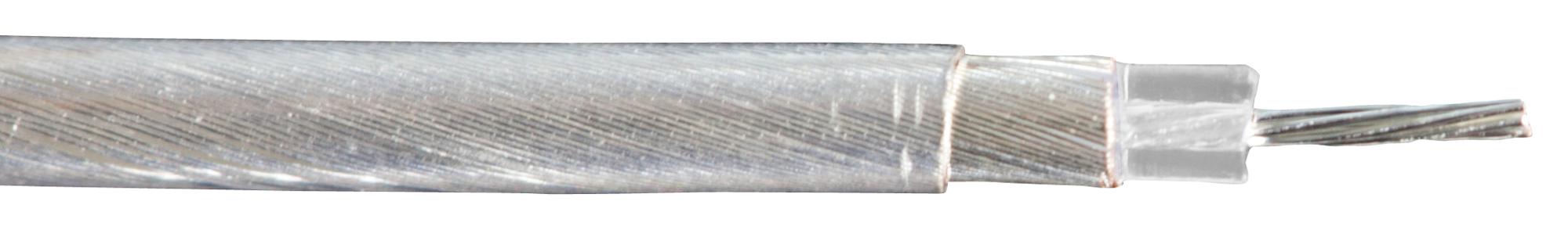 9444 WH033 MICRO COAX CABLE, 0.0022MM², WHITE, 100M ALPHA WIRE