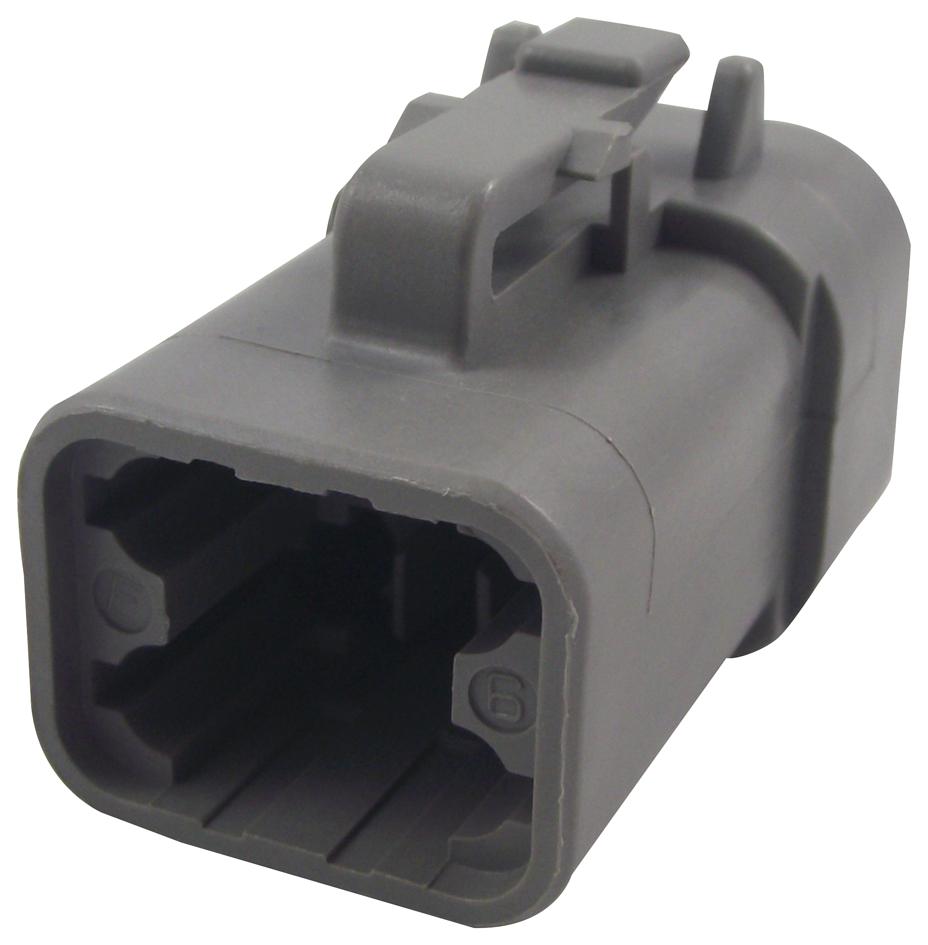 DTP06-4S-C015 AUTOMOTIVE HOUSING, PLUG, 4POS, 25A DEUTSCH - TE CONNECTIVITY