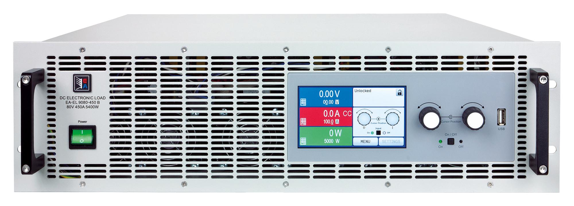 EA-EL 9360-120 B DC LOAD, PROG, 120A, 0-360VDC, 3.6KW EA ELEKTRO-AUTOMATIK