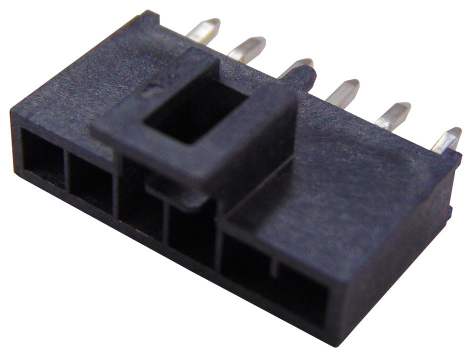 105309-1106 CONNECTOR, HEADER, 6POS, 1ROW, 2.5MM MOLEX