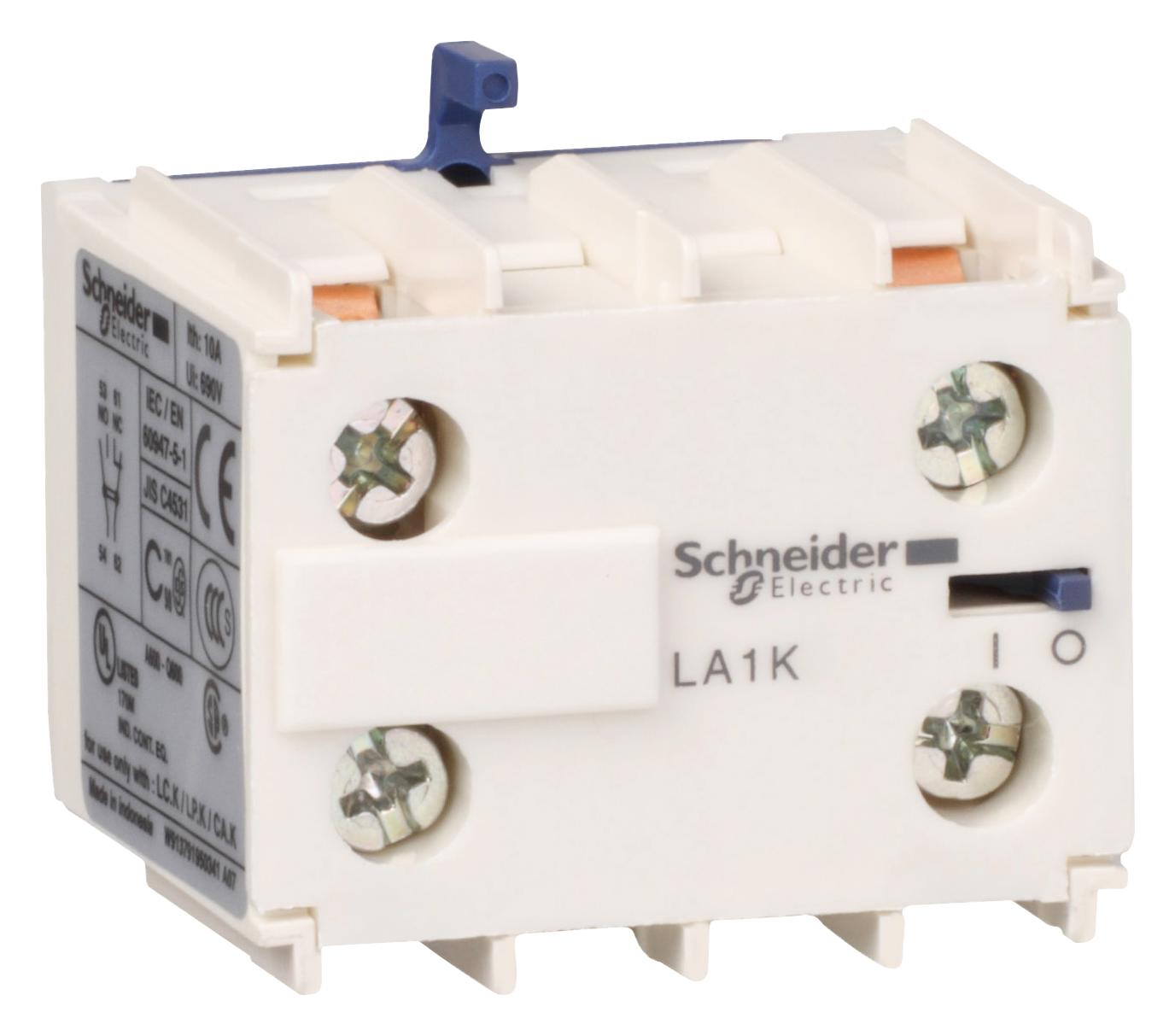 LA1KN20 AUXILIARY CONTACT BLOCK, 2NO SCHNEIDER ELECTRIC