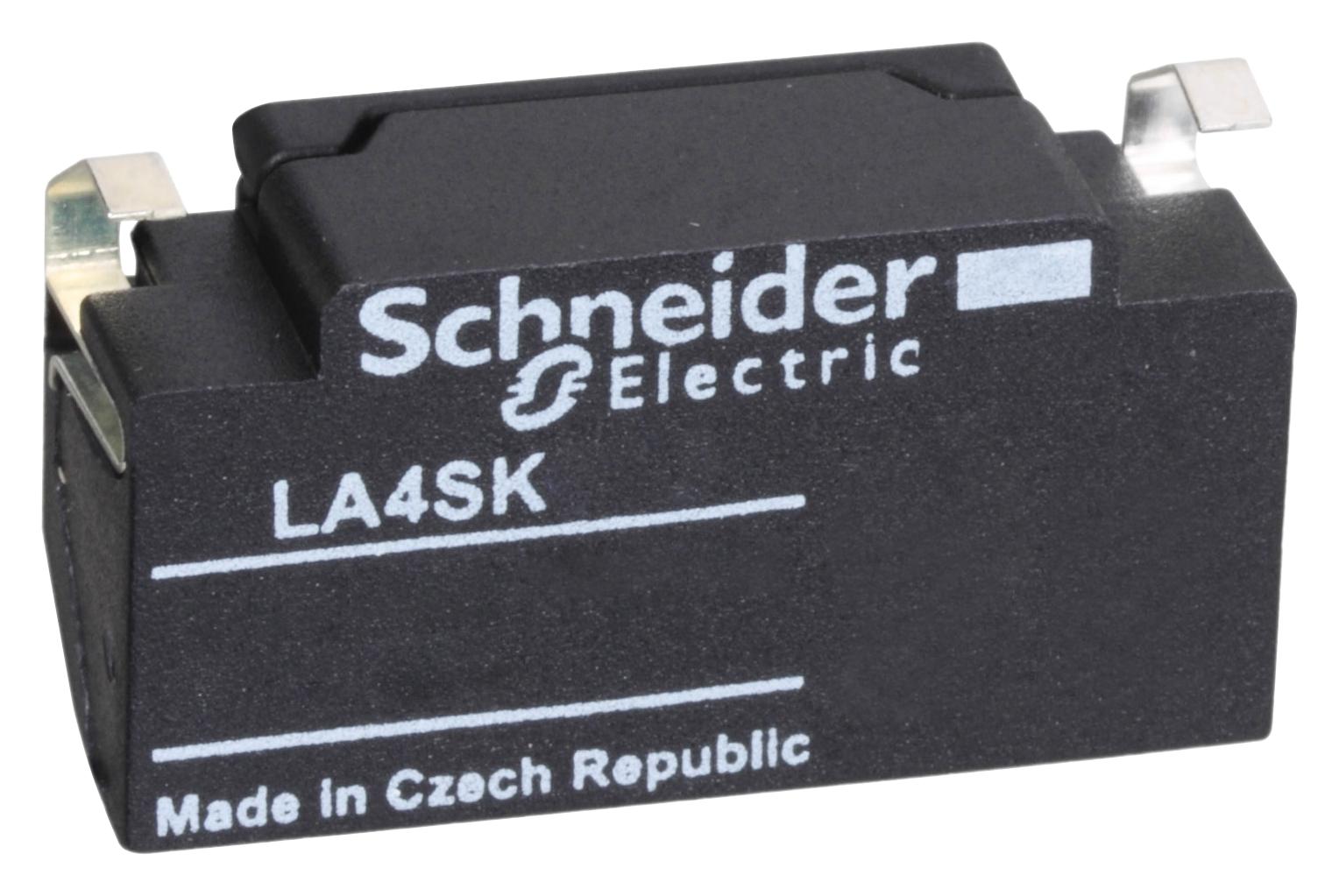 LA4SKC1U SUPPRESSOR MODULE, DIODE, 24-250VDC SCHNEIDER ELECTRIC