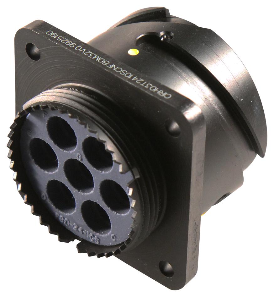 CIRH03T2410SCNF80M32V0 CIRCULAR CONN, RCPT, 24-10, WALL MOUNT AMP - TE CONNECTIVITY