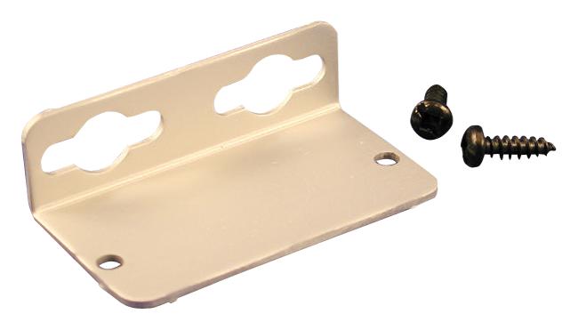 1455DF MOUNTING FLANGE, L BRACKET, ALUM, CLEAR HAMMOND