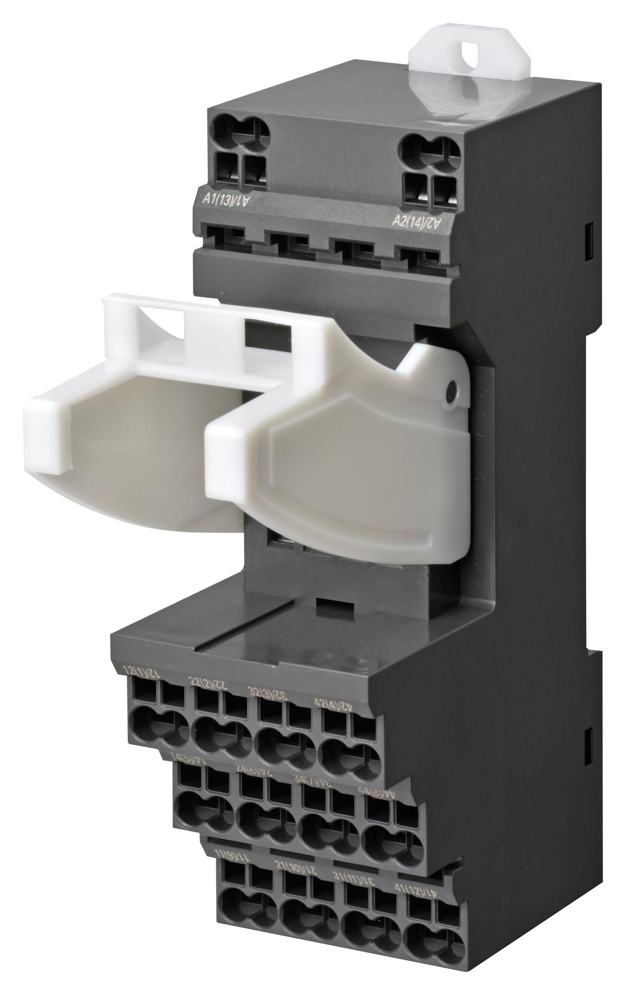PYF-14-PU RELAY SOCKET, 14POS, DIN RAIL, SCREW OMRON