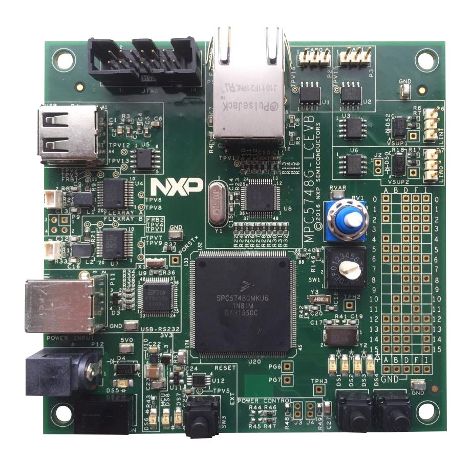 MPC5748G-LCEVB DEV BOARD, MPC5748G POWER ARCH MCU NXP