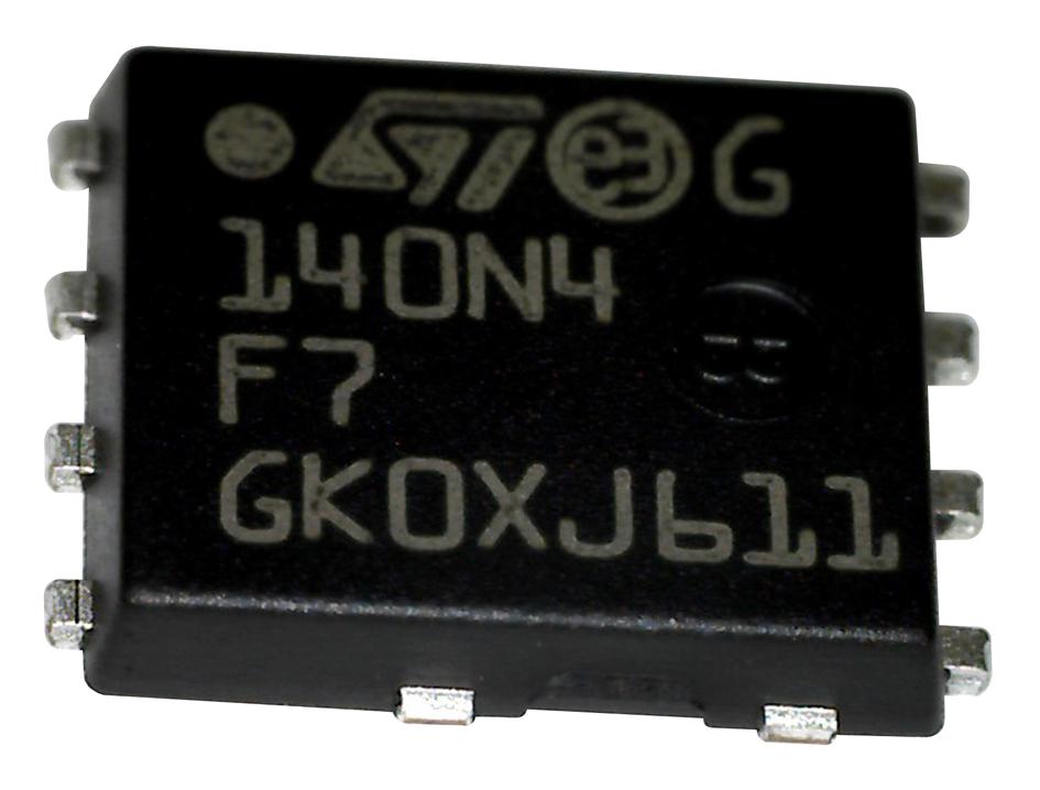 STL140N6F7 MOSFET, N-CH, 60V, 140A, POWERFLAT STMICROELECTRONICS