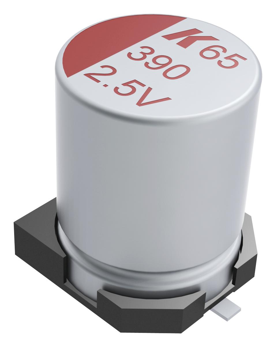 A765EB107M1CLAE025 CAP, 100UF, 16V, ALU ELEC, POLYMER, SMD KEMET