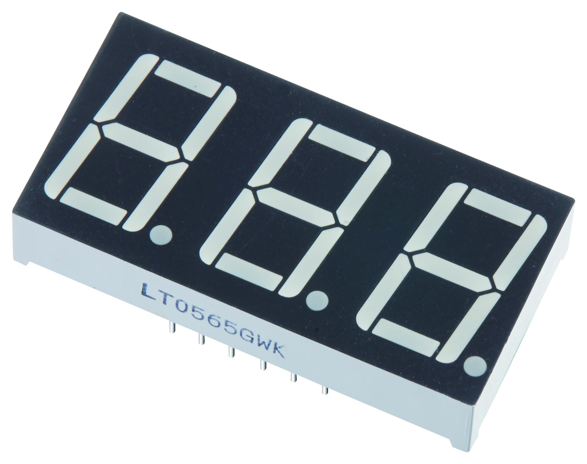 LT0565GWK DISPLAY, SEVEN SEGMENT, 0.56 INCH, GREEN MULTICOMP PRO